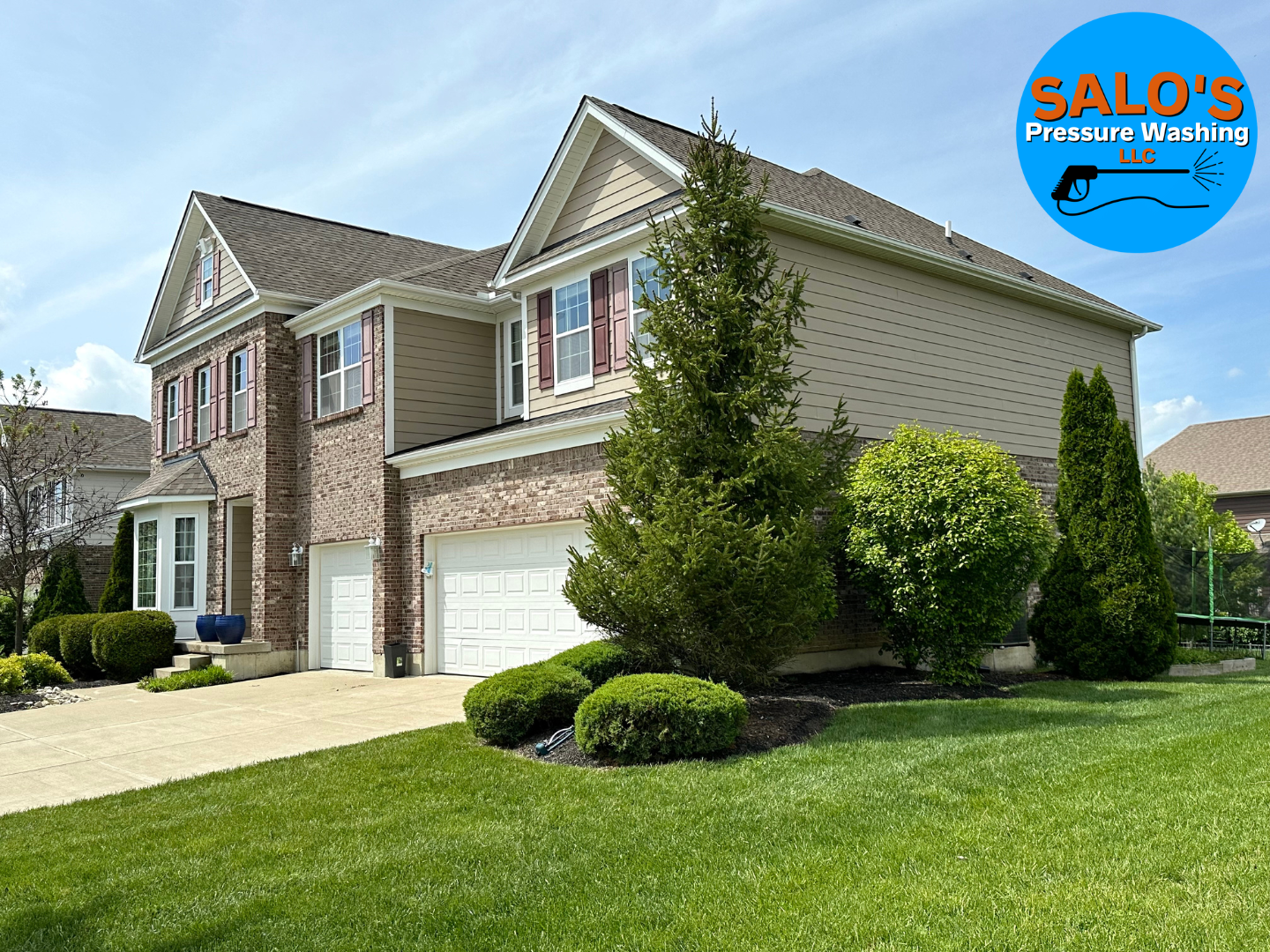 Gorgeous House Washing and Deck Cleaning in Dayton, Oh